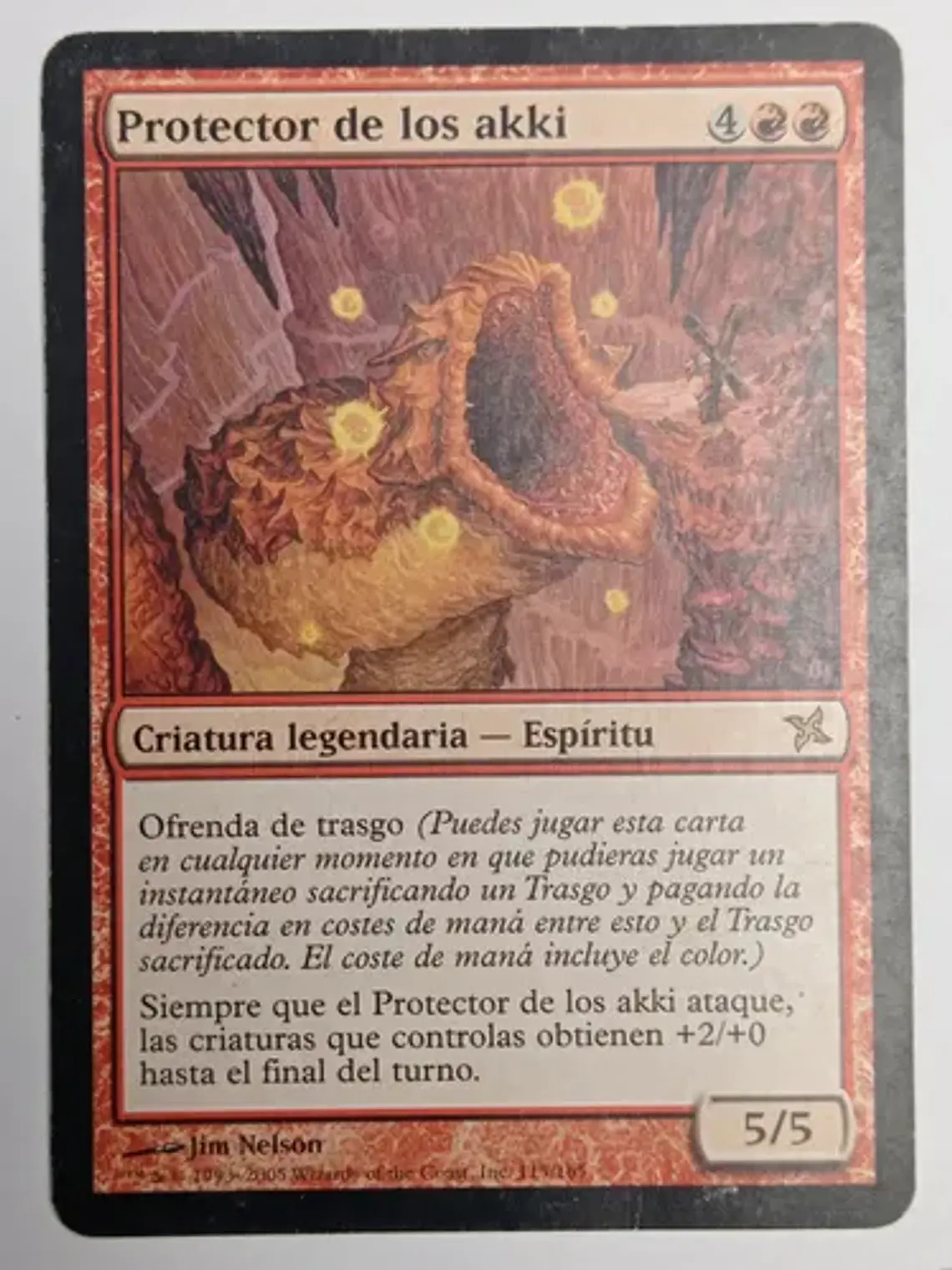 Carta Magic Protector De Los Akki [kamigawa] Mtg 1