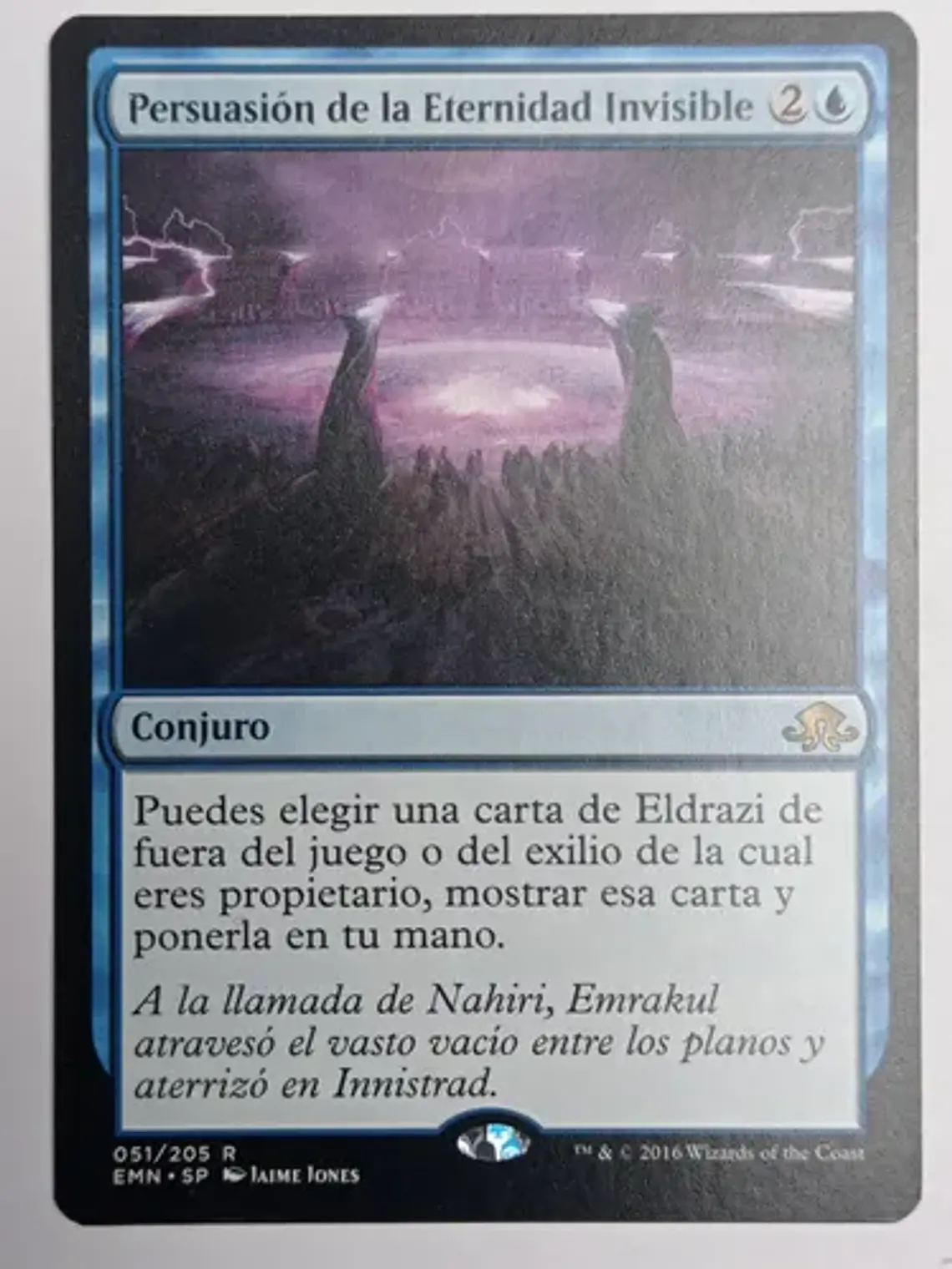 Carta Magic Persuasion Eternidad Invisible [eldritch] Mtg 1