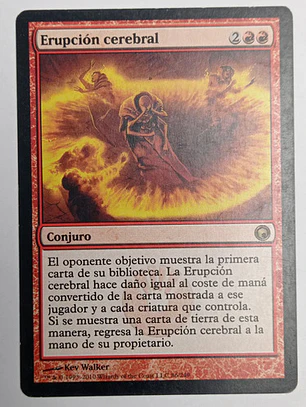 Carta Magic Erupcion Cerebral [scars Mirrodin] Mtg