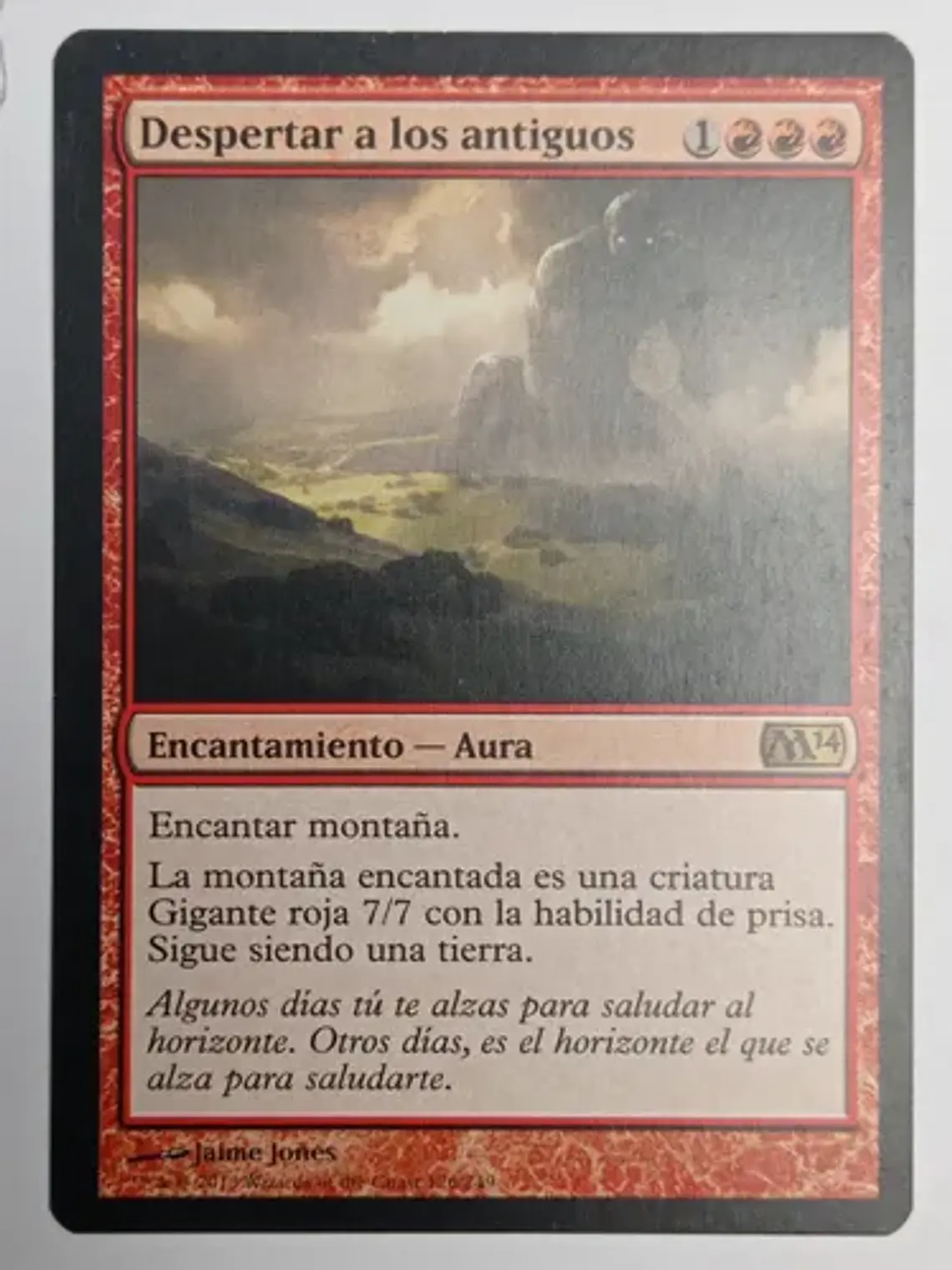 Carta Magic Despertar A Los Antiguos [m14] Mtg 1