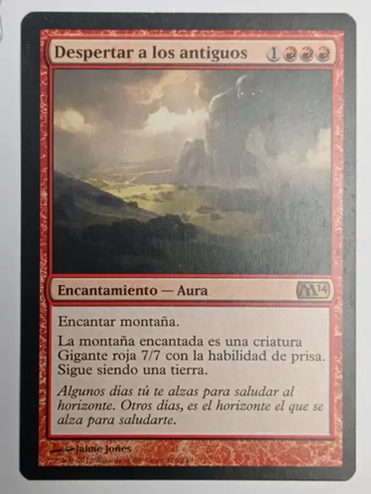 Carta Magic Despertar A Los Antiguos [m14] Mtg 1