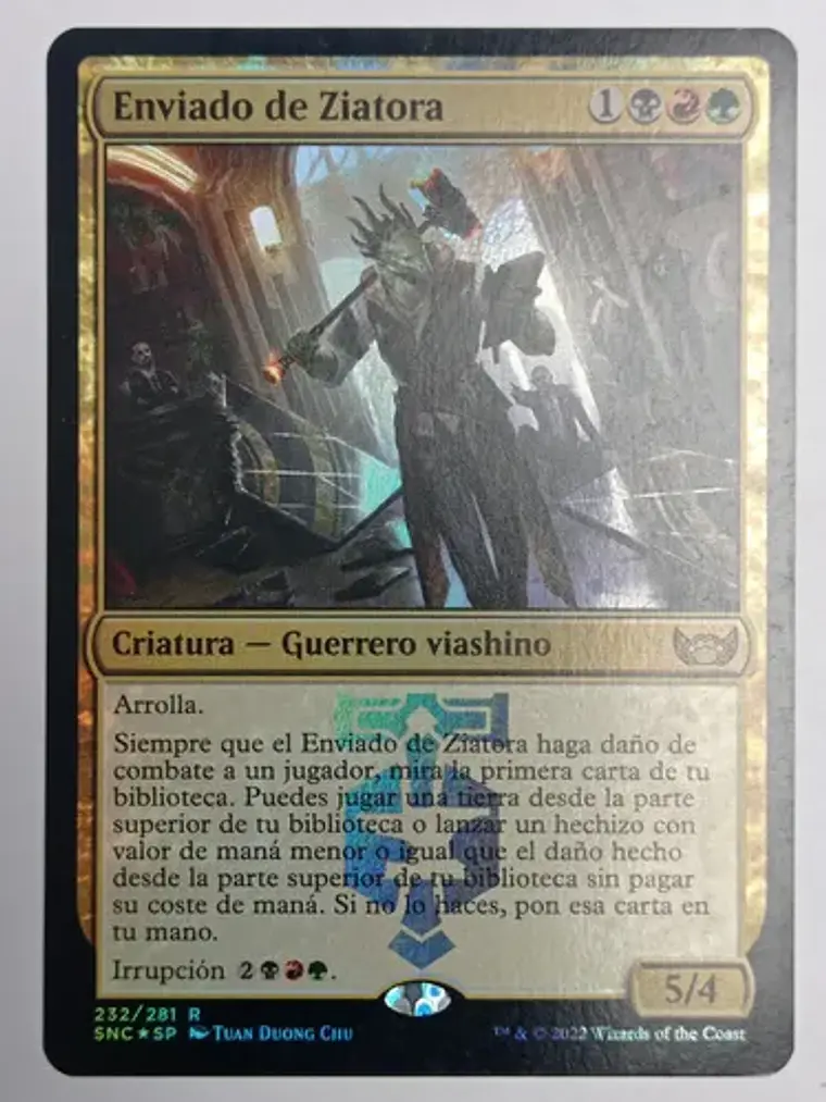 Carta Magic Enviado De Ziatora (foil) [capenna] Mtg 1
