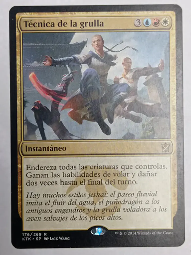 Carta Magic Tecnica De La Grulla [tarkir] Mtg 1