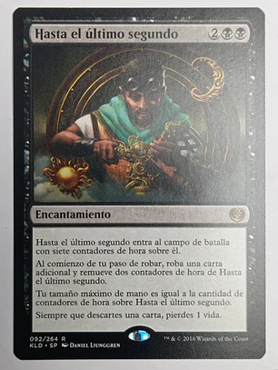 Carta Magic Hasta El Ultimo Segundo [kaladesh] Mtg