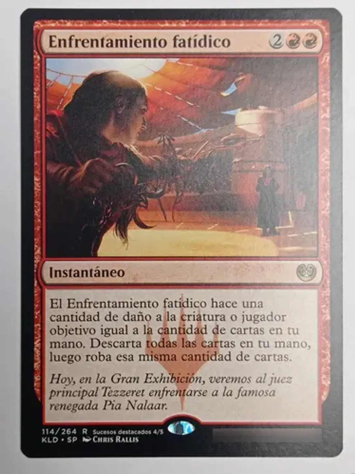Carta Magic Enfrentamiento Fatidico [kaladesh] Mtg 1