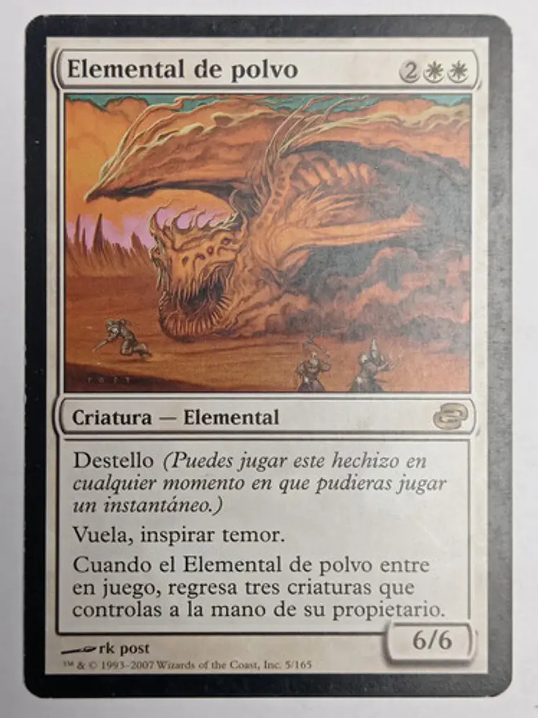 Carta Magic Elemental De Polvo [planar Chaos] Mtg 1
