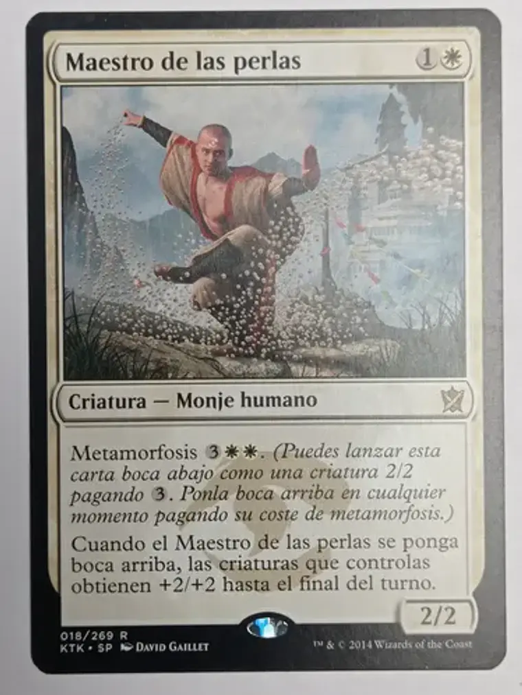 Carta Magic Maestro De Las Perlas [tarkir] Mtg 1