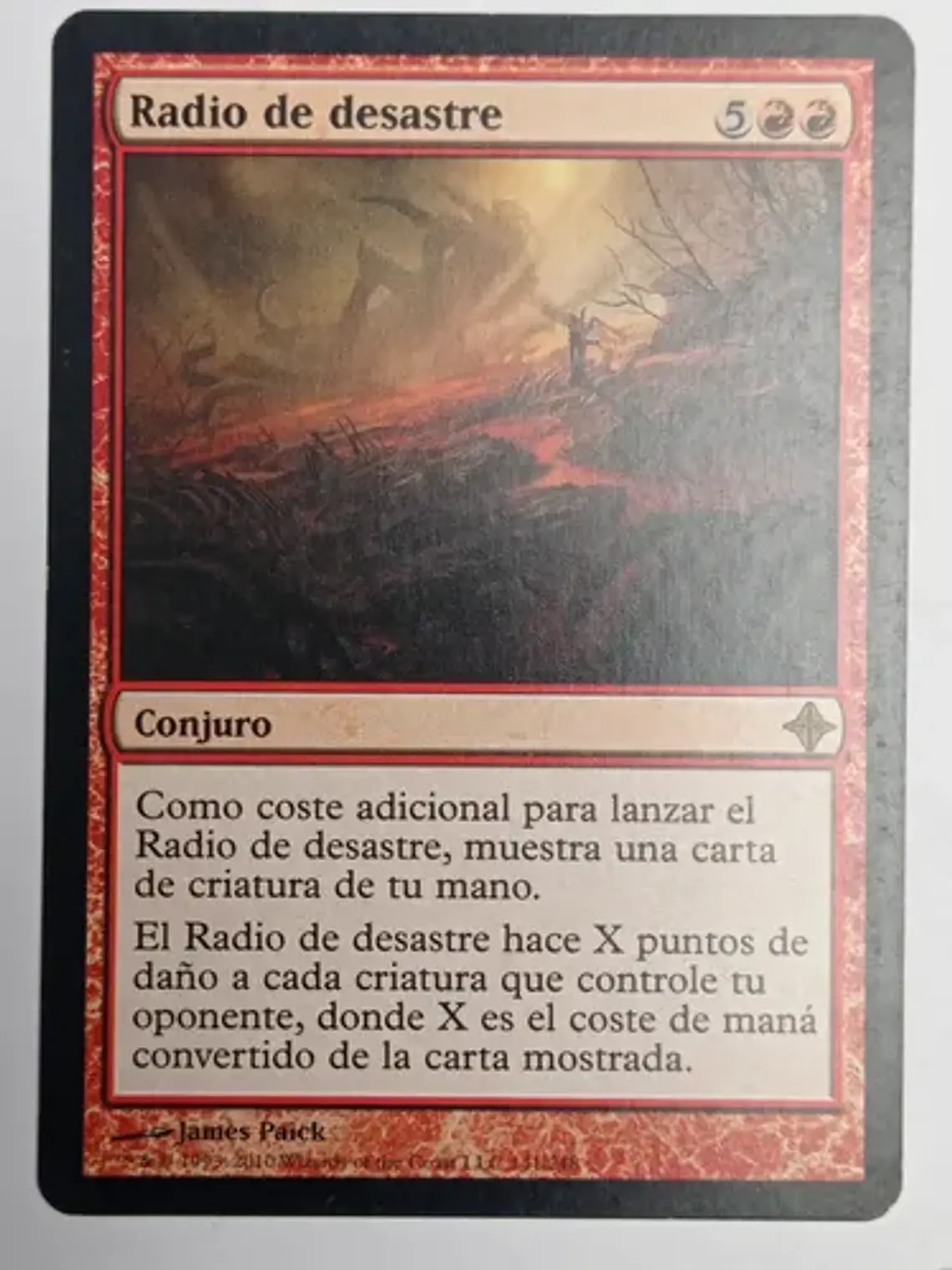 Carta Magic Radio De Desastre [eldrazi] Mtg 1