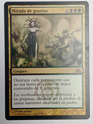 Carta Magic Mirada De Granito [dragon's Maze] Mtg