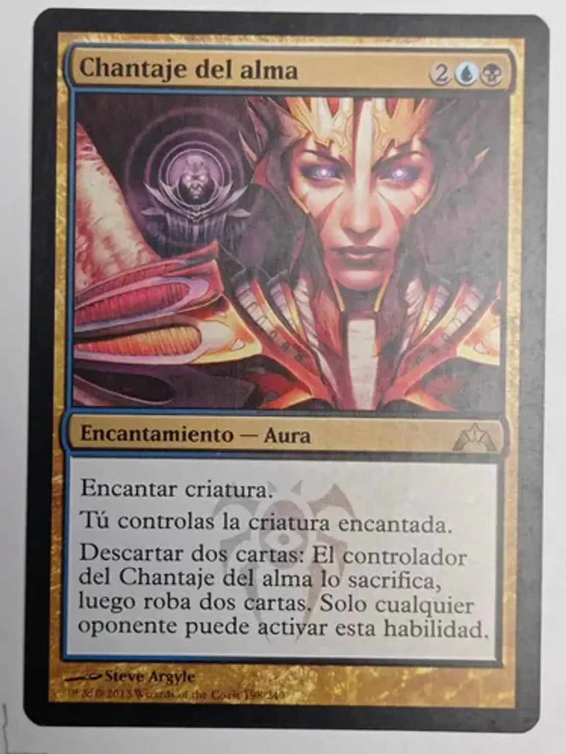 Carta Magic Chantaje Del Alma [gatecrash] Mtg 1