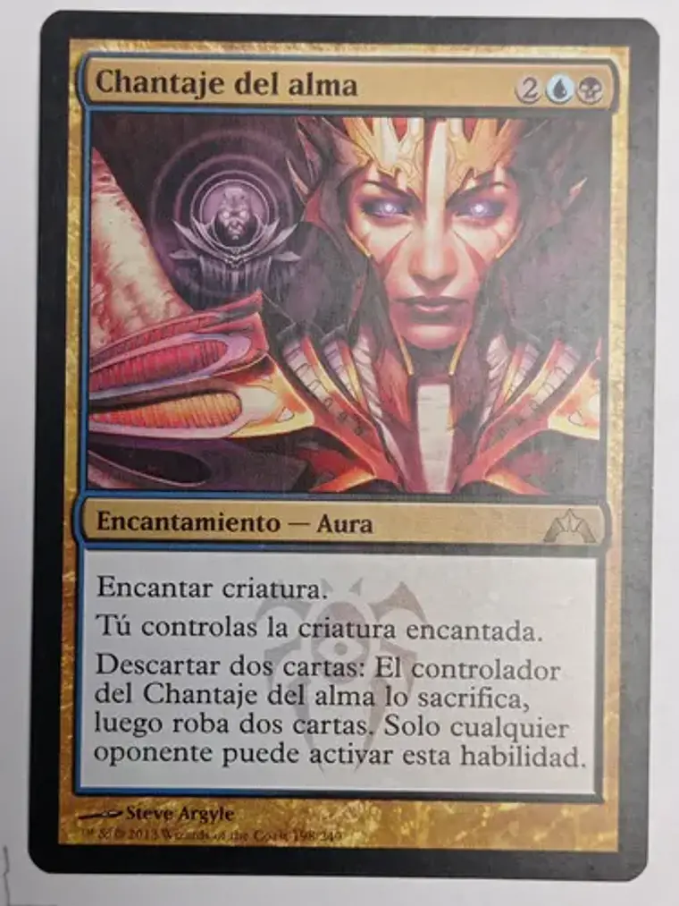 Carta Magic Chantaje Del Alma [gatecrash] Mtg 1