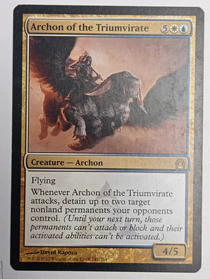 Carta Magic Archon Of The Triumvirate [ravnica] Mtg