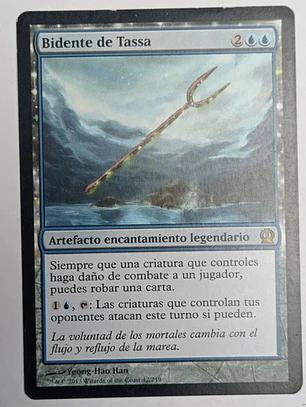 Carta Magic Bidente De Tassa [theros] Mtg