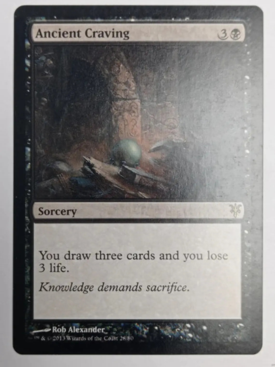 Carta Magic Ancient Craving [sorin Vs Tibalt] Mtg 1
