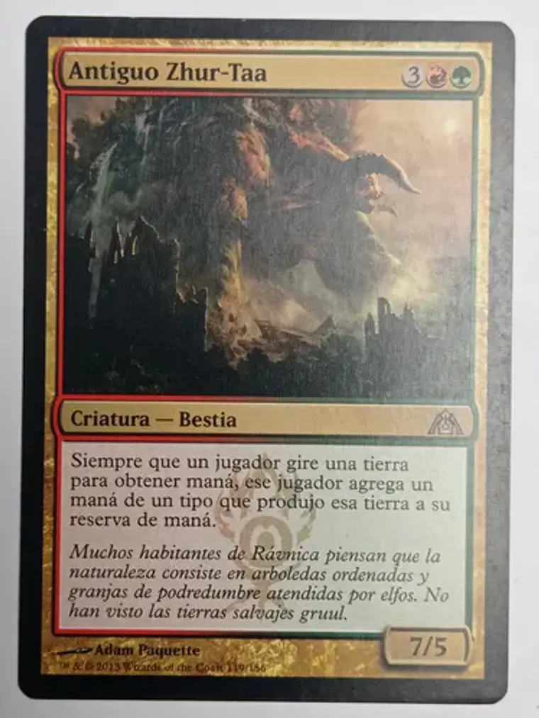 Carta Magic Antiguo Zhur-taa [dragon's Maze] Mtg 1