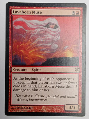 Carta Magic Lavaborn Muse  [sorin Vs Tibalt] Mtg