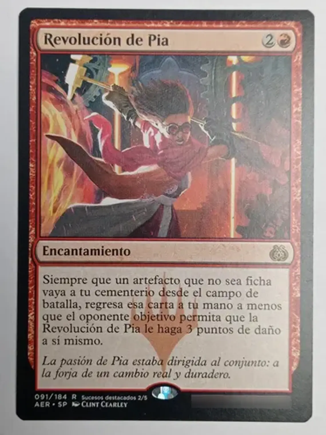Carta Magic Revolucion De Pia [aether Revolt] Mtg 1
