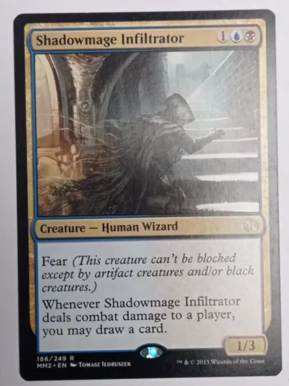 Carta Magic Shadowmage Infiltrator [mm15] Mtg 1