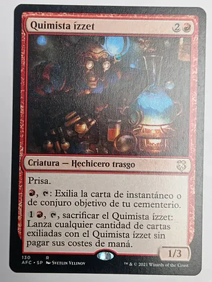 Carta Magic Quimista Izzet [forgotten Realms] Mtg