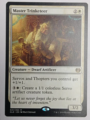 Carta Magic Master Trinketeer [kaladesh] Mtg