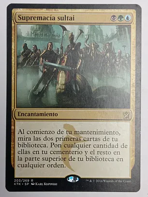 Carta Magic Supremacia Sultai [tarkir] Mtg