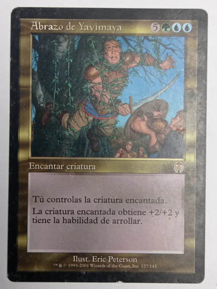 Carta Magic Abrazo De Yavimaya [apocalypse] Mtg 1