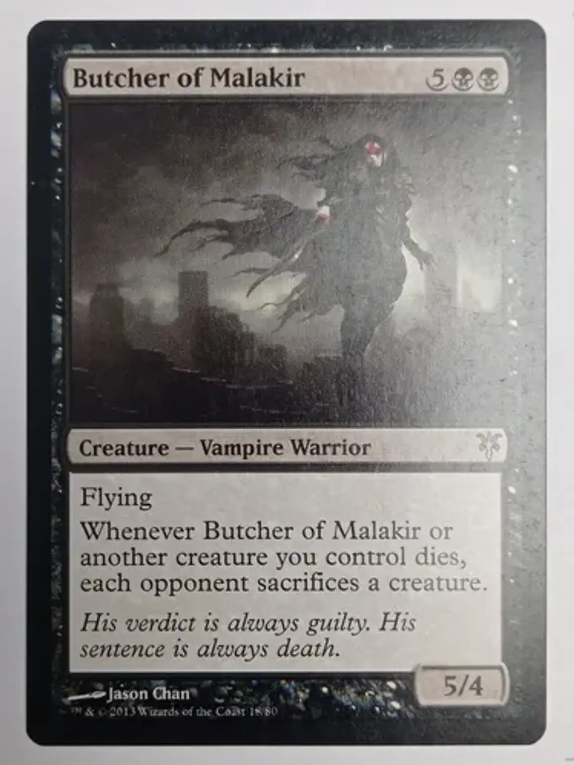 Carta Magic Butcher Of Malakir [sorin Vs Tibalt] Mtg 1
