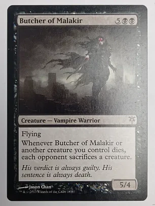 Carta Magic Butcher Of Malakir [sorin Vs Tibalt] Mtg