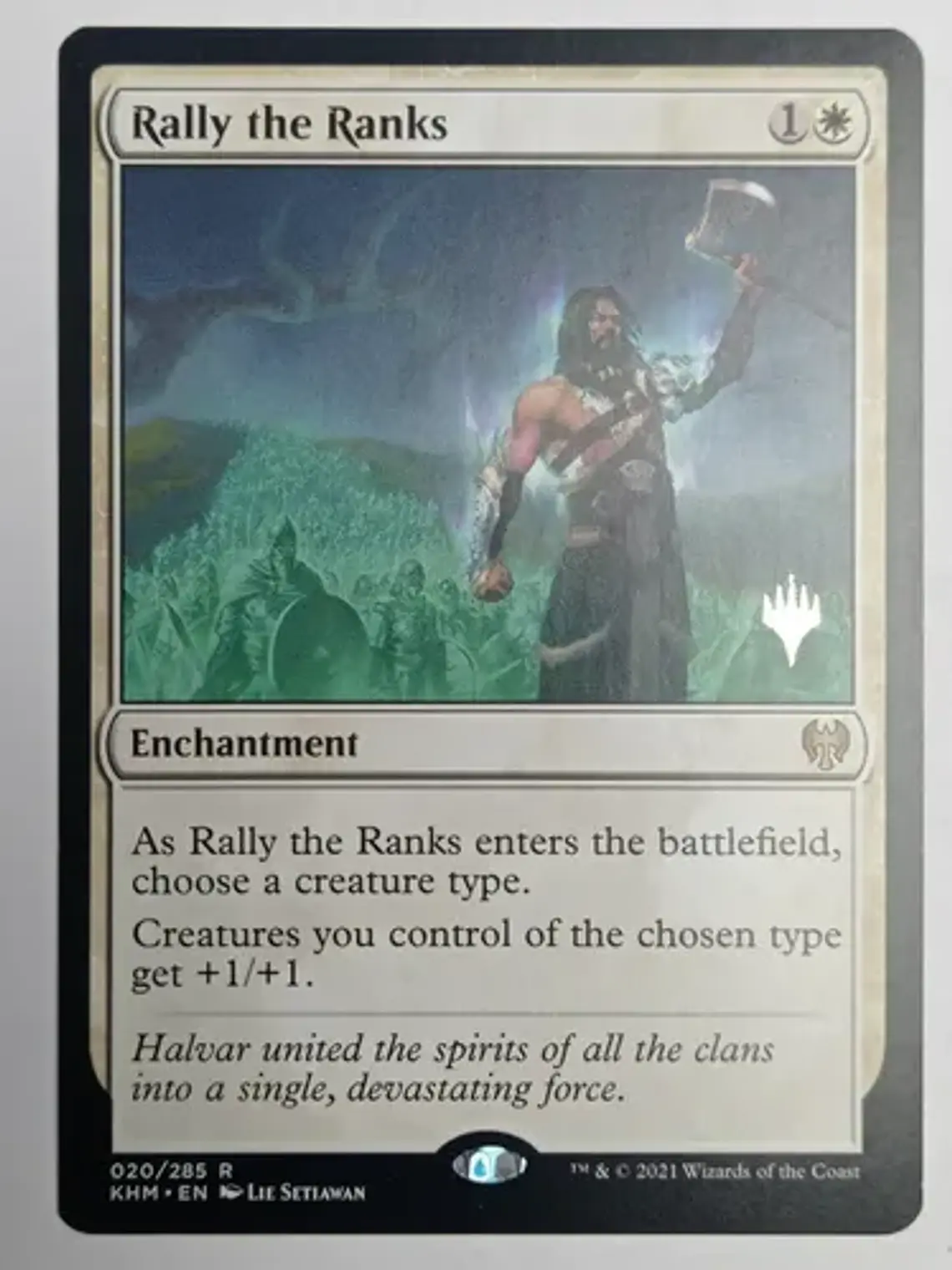 Carta Magic Rally The Ranks [kaldheim] Mtg 1