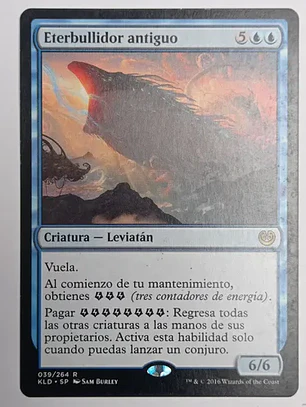 Carta Magic Eterbullidor Antiguo [kaladesh] Mtg