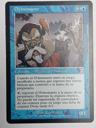 Carta Magic Ovinomante [time Spiral] Mtg
