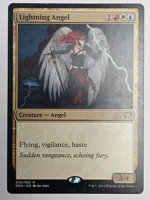 Carta Magic Lightning Angel [speed Vs Cunning] Mtg