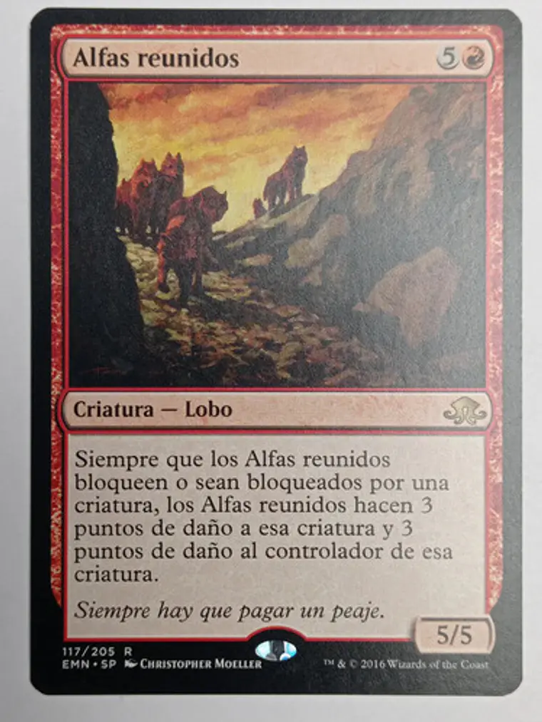 Carta Magic Alfas Reunidos [eldritch] Mtg 1