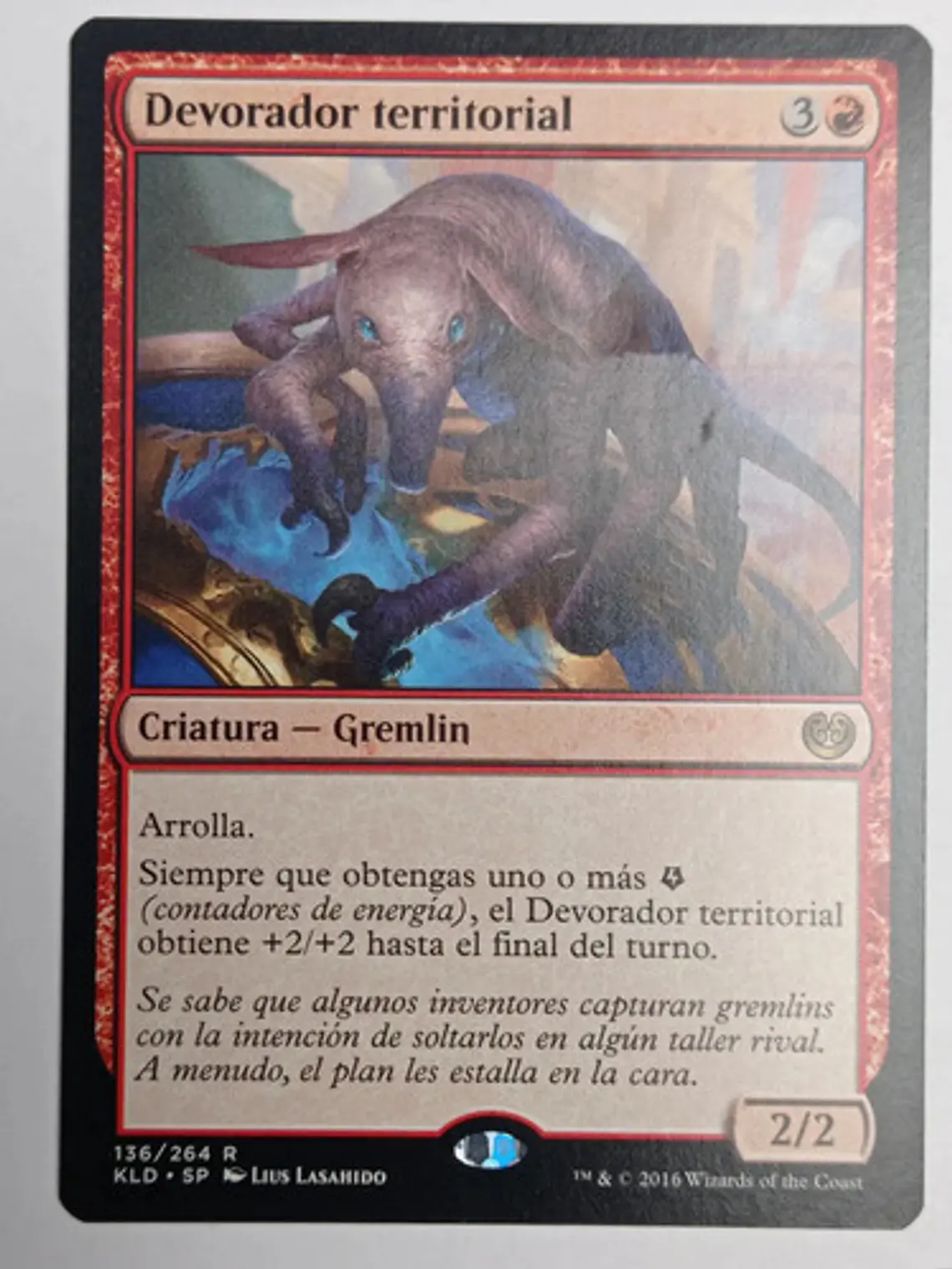 Carta Magic Devorador Territorial [kaladesh] Mtg 1