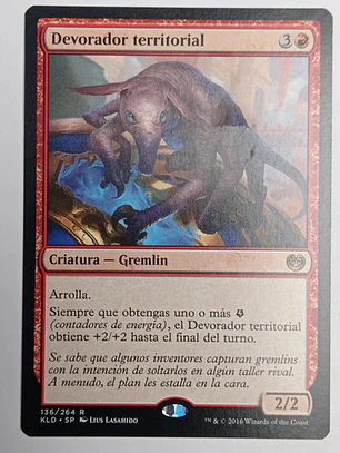 Carta Magic Devorador Territorial [kaladesh] Mtg