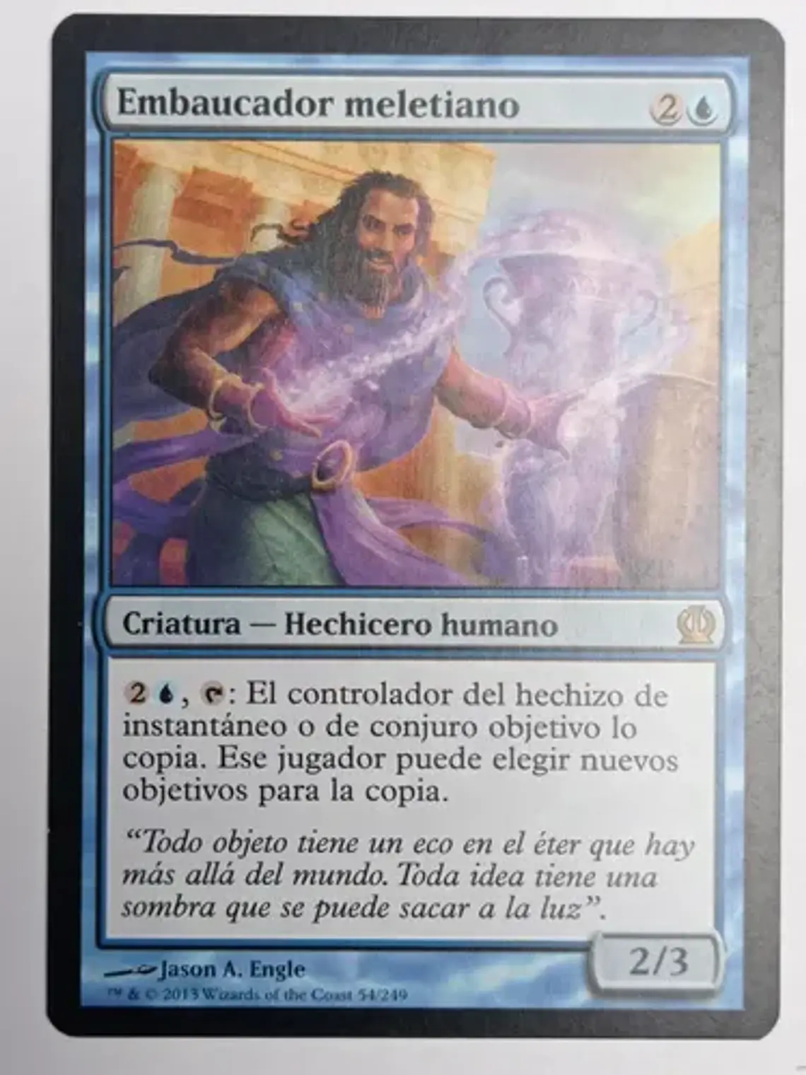 Carta Magic Embaucador Meletiano [theros] Mtg 1