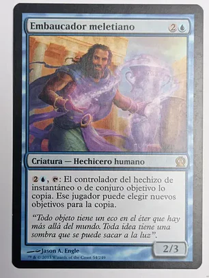 Carta Magic Embaucador Meletiano [theros] Mtg