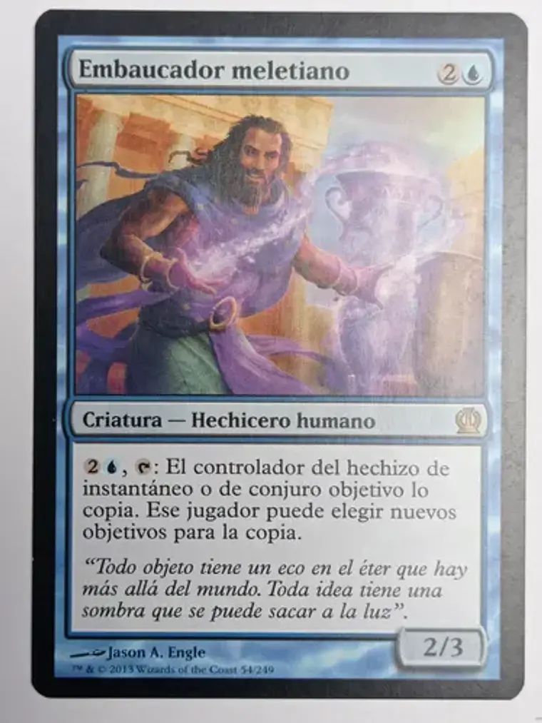 Carta Magic Embaucador Meletiano [theros] Mtg 1