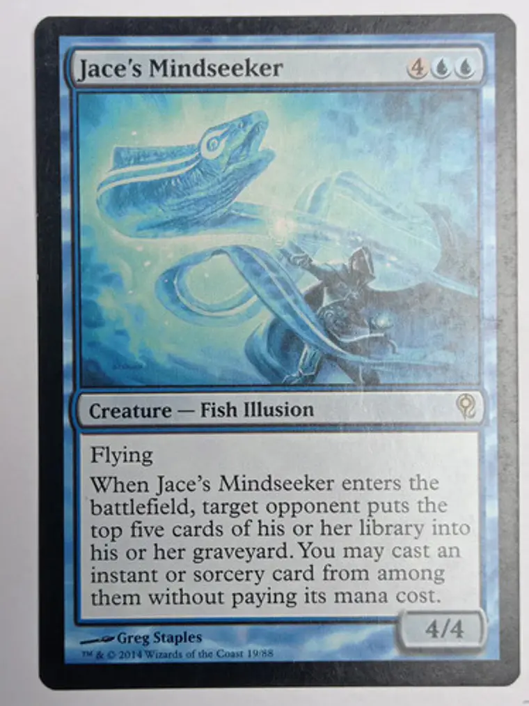 Carta Magic Jace's Mindseeker [jace Vs Vraska] Mtg 1