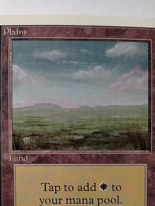 Magic The Gathering Lands 1x Plains Unlimited Mtg