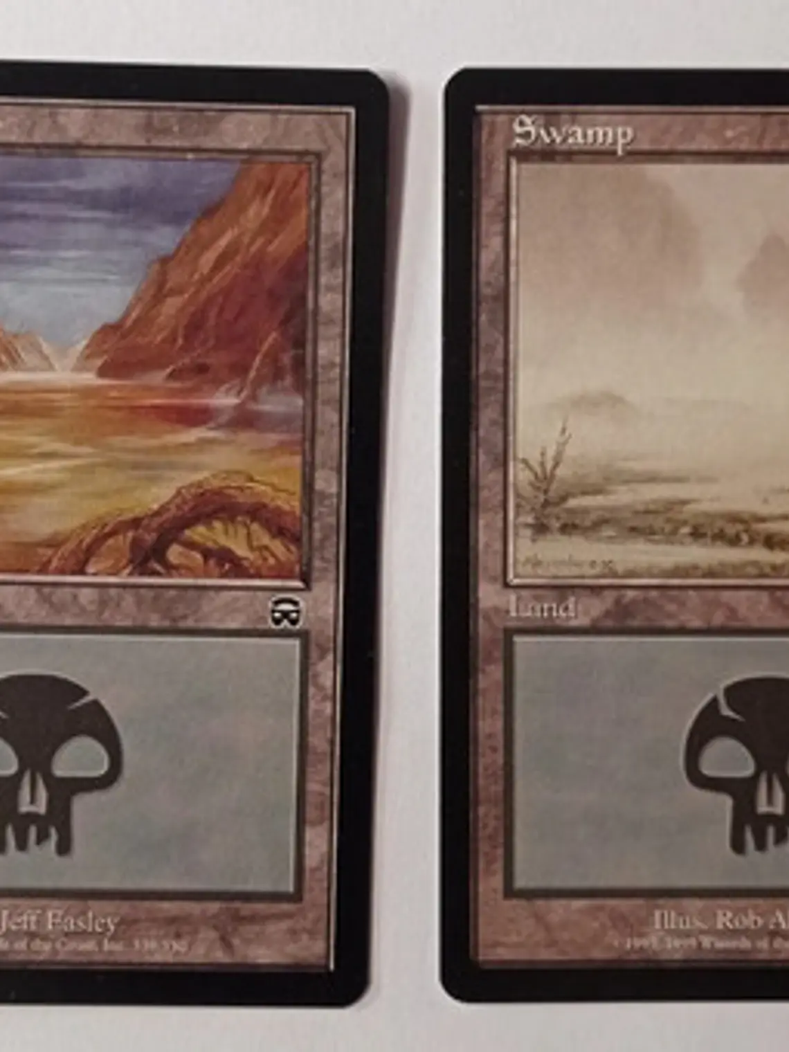Magic The Gathering Lands 2x Swamp Mercadian Masques Mtg 1