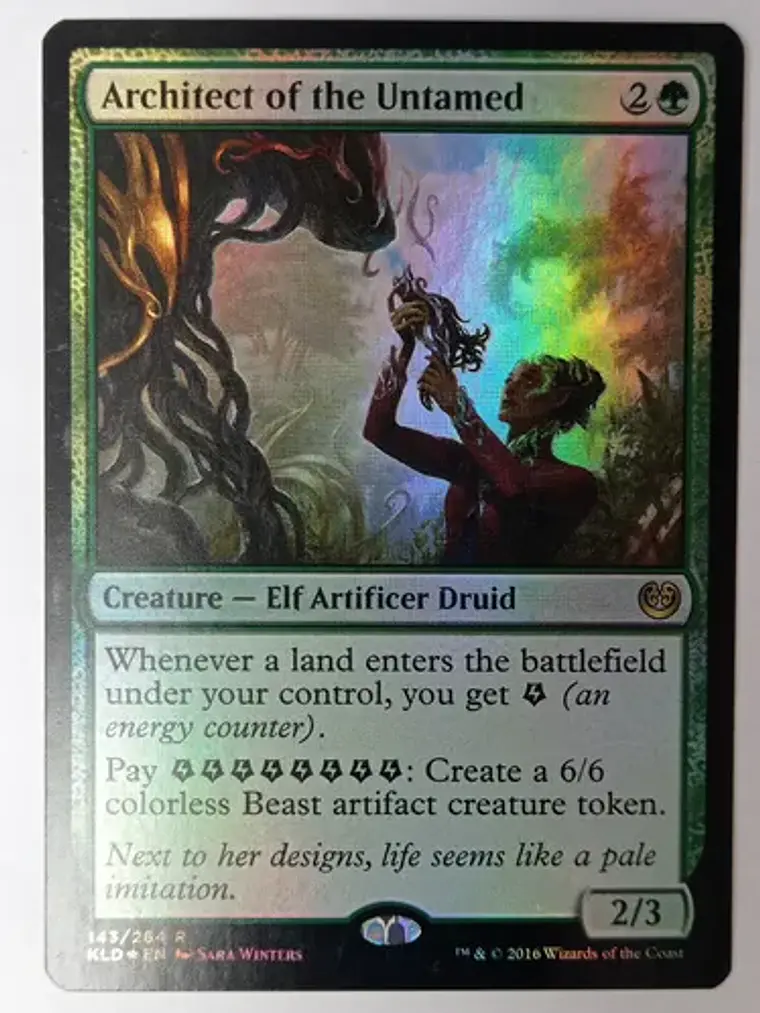 Architect Of The Untamed (foil) [kaladesh] 1