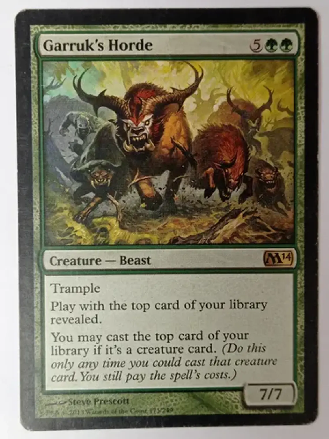 Garruk's Horde [m14] 1