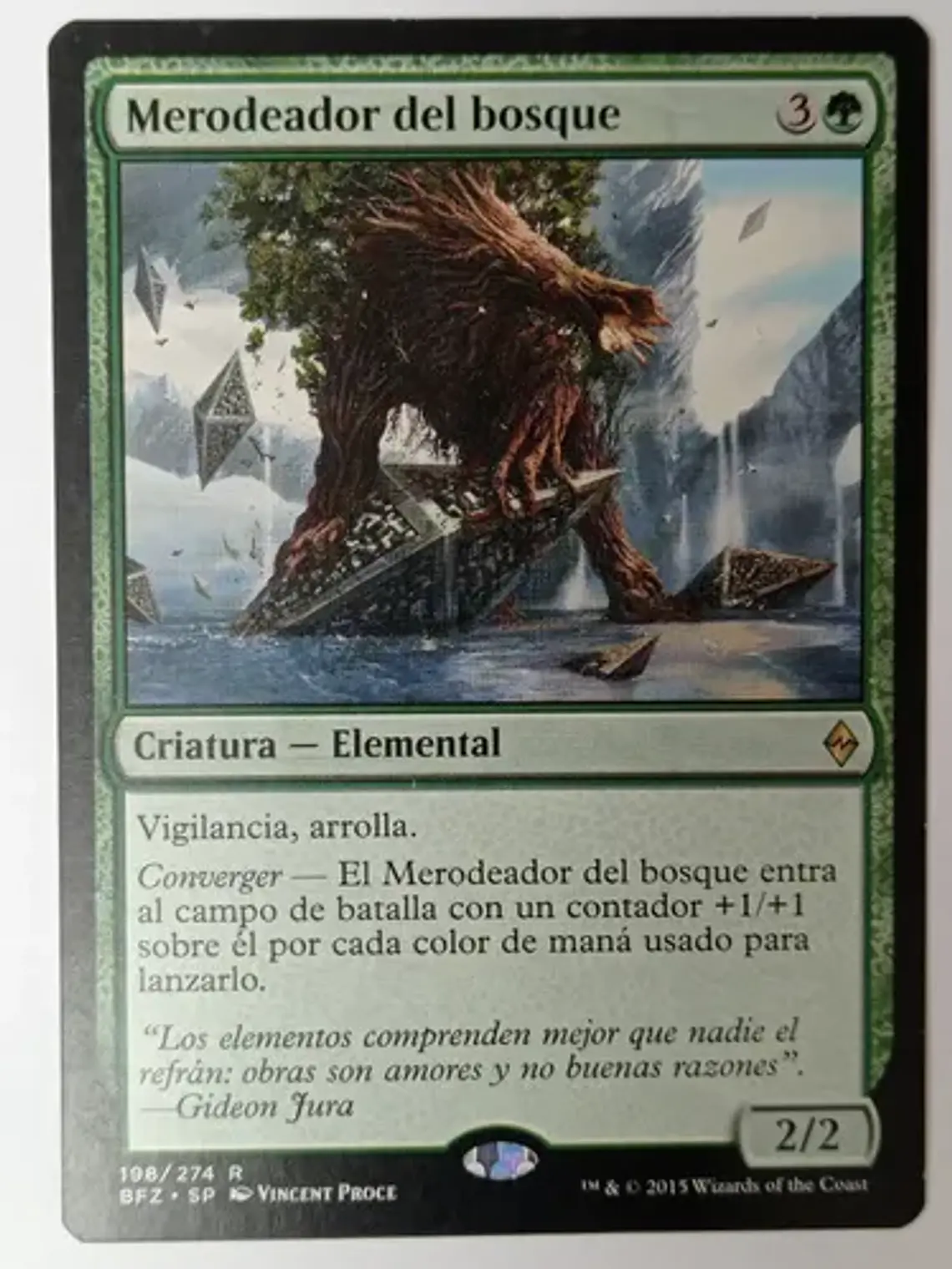 Merodeador Del Bosque [zendikar] 1