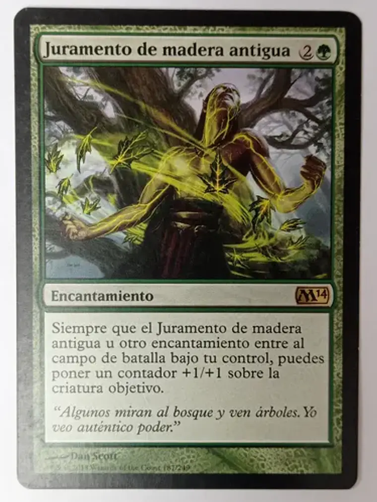 Juramento De Madera Antigua [m14] 1