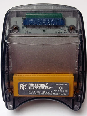 Transfer Pak Original Nus-019 Nintendo 64 N64