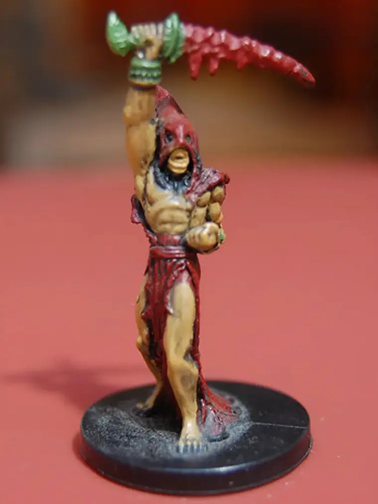 Blood Of Vol Fanatic #27 Desert Of Desolation Mini Dnd D&d 1