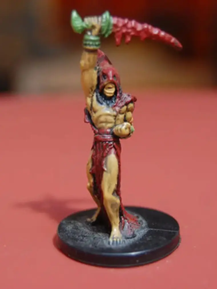 Blood Of Vol Fanatic #27 Desert Of Desolation Mini Dnd D&d 2