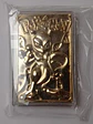 Placa Mewtwo 1999 Pokemon Nintendo Bañada Oro Placa Mewtwo - Miniatura 4