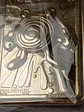 Placa Poliwhirl 1999 Pokemon Nintendo Bañada Oro - Miniatura 2